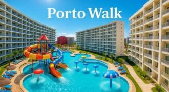 شاليه للبيع 60 متر في Porto Walk | بحري صريح | الدور الثامن | 4 أقساط سنوية