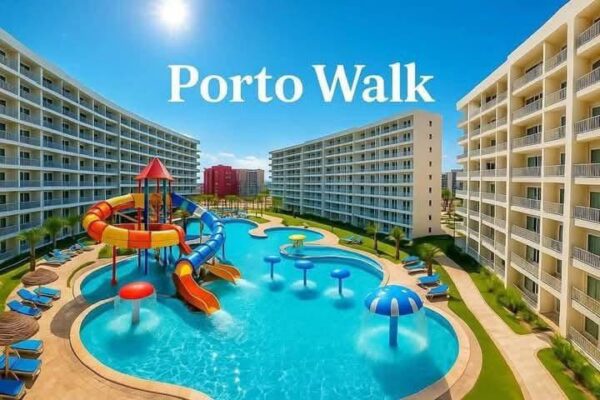 شاليه للبيع 60 متر في Porto Walk | بحري صريح | الدور الثامن | 4 أقساط سنوية